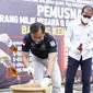 Musnahkan 1 Juta Batang Rokok dan Miras Ilegal, Bukti Bea Cukai Jalankan Fungsi Community Protector.