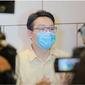 Dokter Richard Lee usai menjalani pemeriksaan di Polda Metro Jaya