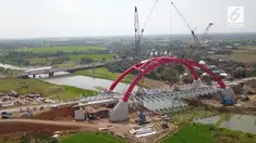 Pengembang ruas Tol Batang-Semarang memastikan Jembatan Kali Kuto akan selesai dikerjakan pada H-2 Lebaran.