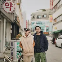 Jeje Govinda dan Syahnaz Sadiqah. (Foto: Dok. Instagram @syahnazs)