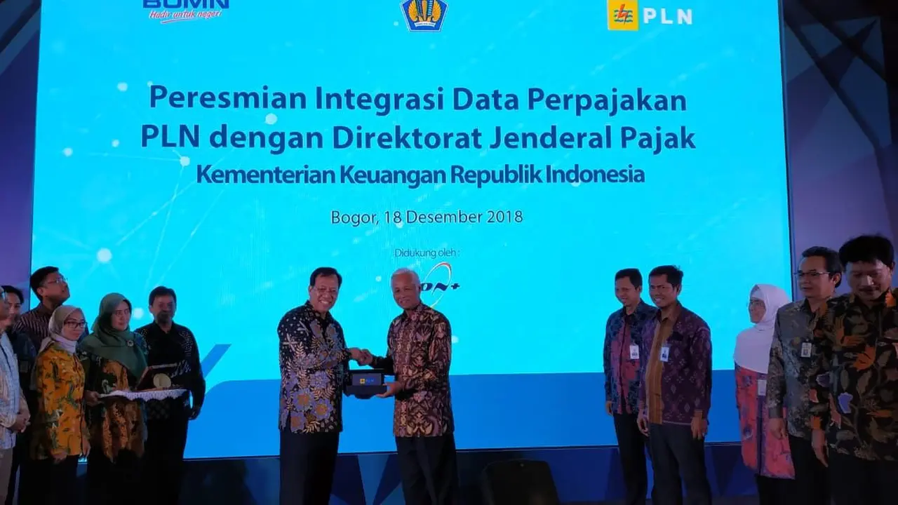 Ditjen Pajak Sahkan Integrasi Data Perpajakan PT PLN