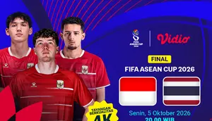 Final FIFA ASEAN Cup 2026 - Indonesia vs Thailand: Garuda Berburu Trofi Pertama di Vidio