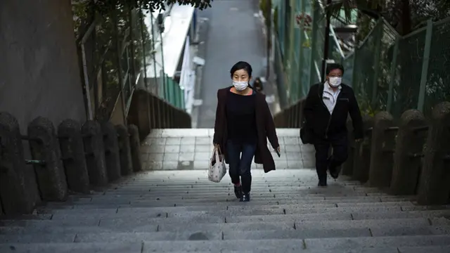 FOTO: Tokyo Konfirmasi Penambahan Kasus Virus Corona COVID-19