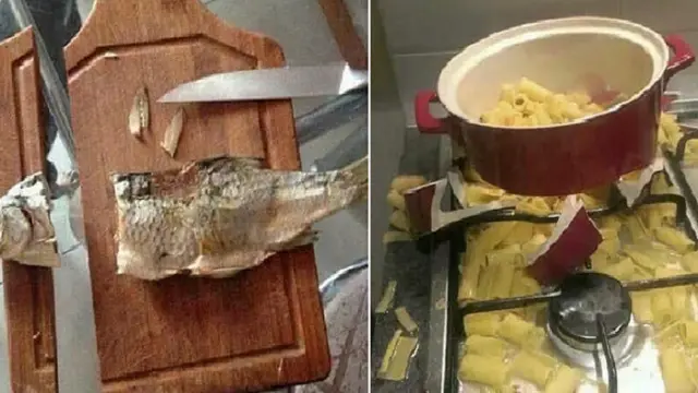 Kocak, Begini bencana yang Sering Terjadi Saat Belajar Masak