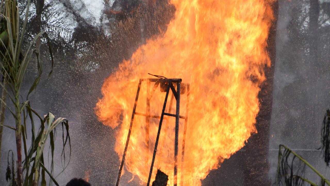 Sumur Minyak di Aceh Timur Meledak