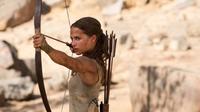 Alicia Vikander sebagai Lara Croft di film Tomb Raider. (Foto: Warner Bros)