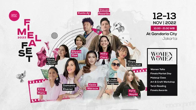 Jangan lewatkan Fimela Fest 2022 yang akan hadir secara offline.