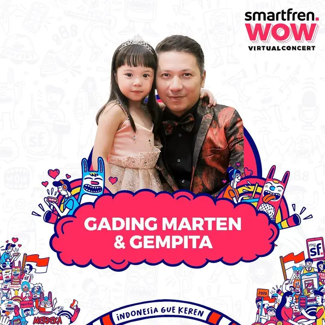 Smartfren WOW Virtual Concert (Instagram/ smartfrenworld)