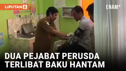 VIDEO: Dua Pejabat Perusda Majene Terlibat Duel hingga Dilarikan ke RS