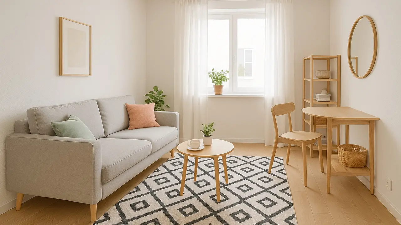 Inspirasi Dekorasi Rumah Tipe 21 agar Terlihat Luas (Image by ChatGPT)