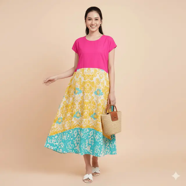 Model Daster Batik Modern untuk Jalan-Jalan by Gemini