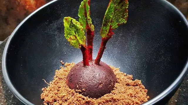 kreasi makanan mirip benda