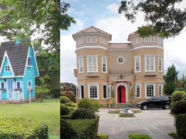 Viral Rumah Dokter Anak Di Jogja Berbentuk Kastil Bak Disneyland Hot Liputan6 Com