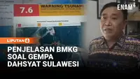 Begini Penjelasan BMKG Soal Gempa Dahsyat Sulawesi