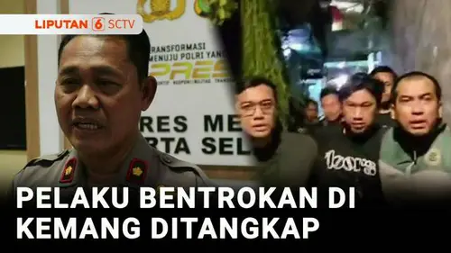 VIDEO: Dua Pelaku Bentrokan di Kemang Ditangkap, Senapan Angin, Ponsel hingga Mobil Disita
