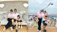 Momen liburan Yuanita Christiani bersama keluarga naik kapal pesiar (Sumber: Instagram/yuanitachrist)