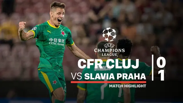 Berita video highlights playoffs Liga Champions 2019-2020 antara CFR Cluj melawan Slavia Praha yang berakhir dengan skor 0-1, Selasa (20/8/2019).