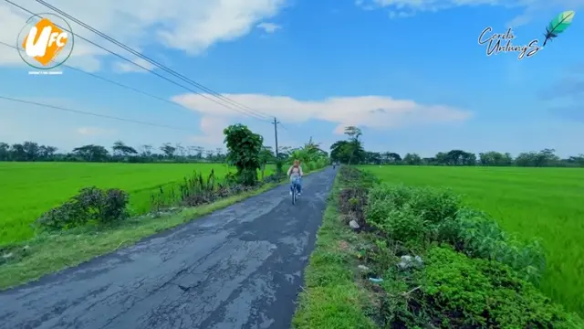 Rumah Arie Untung di Klaten. (Foto: Tangkapan layar YouTube Cerita Untungs)
