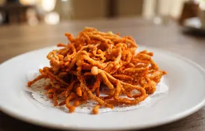 Resep Jamur Enoki Goreng Tepung Bumbu Balado, Renyah Pedas Menggugah Selera