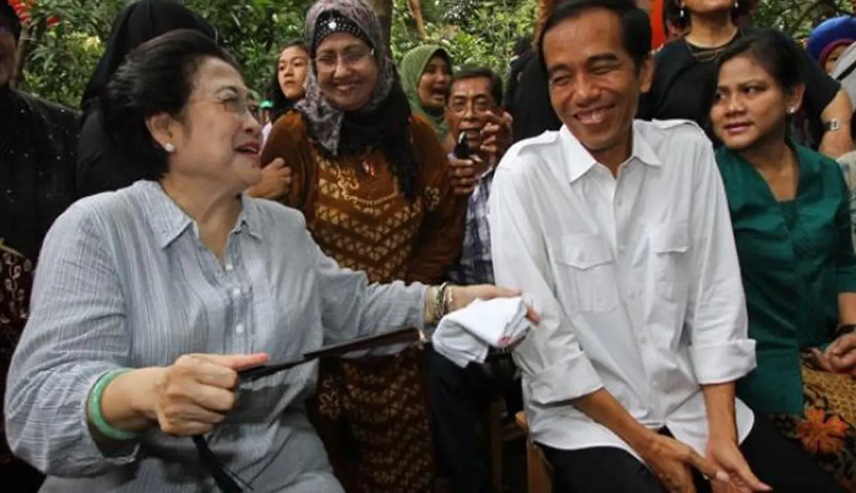 Ciyeee, Bu Mega sama Pak Jokowi ngomongin apa yah? (Istimewa)