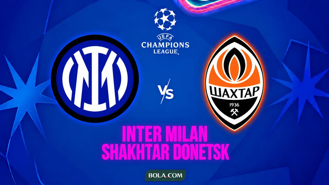 Ilustrasi Inter Milan Vs Shakhtar Donetsk