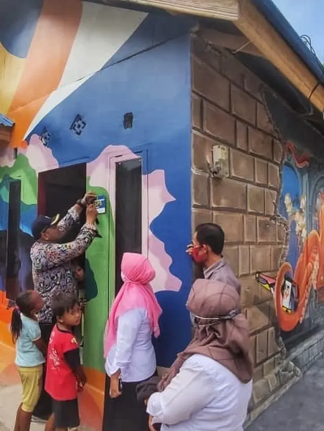 Rumah Mural di Gorontalo. Dok Kementerian PUPR
