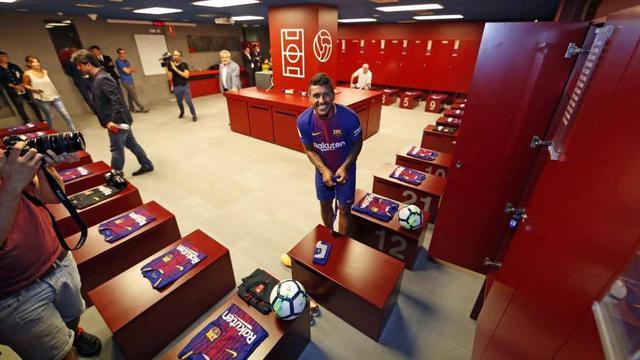 Ruang Ganti Stadion Camp Nou