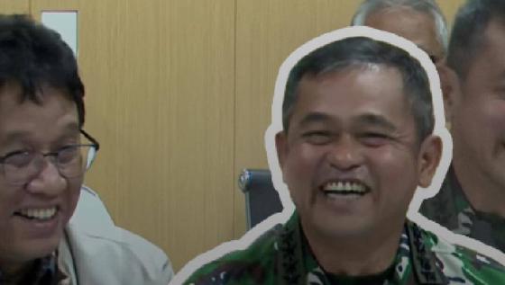 Momen Tawa Purbaya Dengar Kasad Maruli Curhat Bingung Soal Biaya Bangun Jembatan