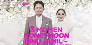 Seperti apa momen honeymoon pasangan yang baru menikah, Ibnu Jamil dan Ririn Ekawati? Yuk, kita cek video di atas!