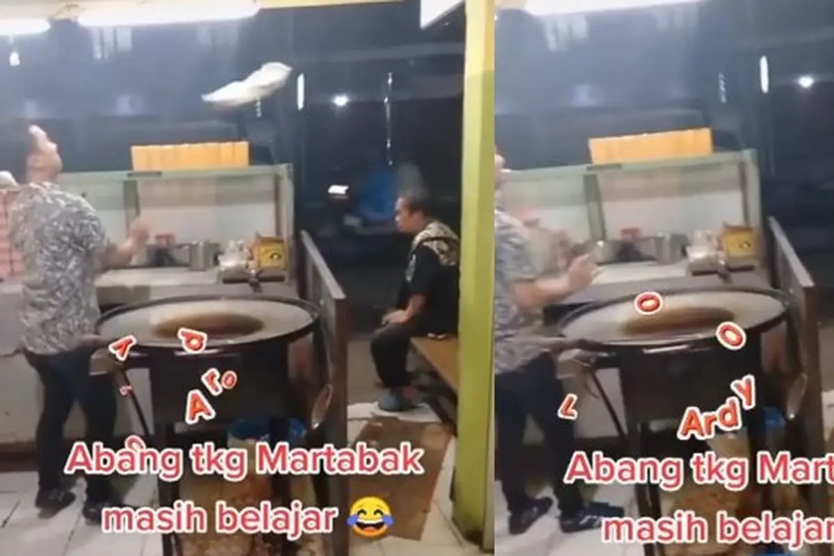 Niat Atraksi, Penjual Martabak Ini Malah Lempar Adonan ke Muka Pembeli