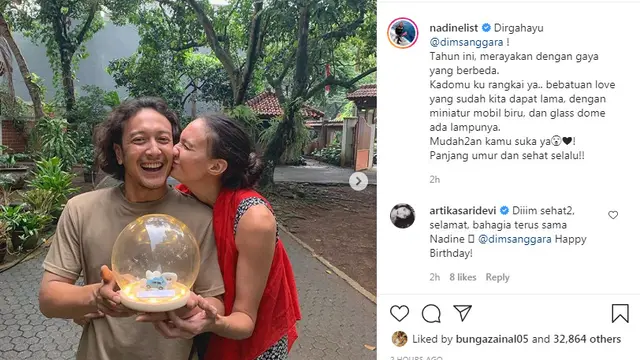 Dimas Anggara ulang tahun ke-32