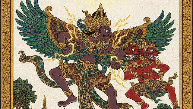 Cerita wayang Gatotkaca by Gemini