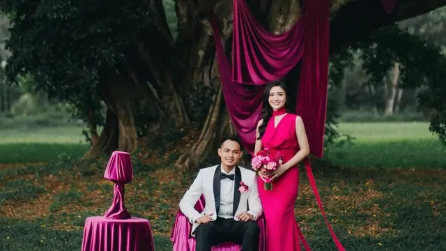 Prewedding Febby Rastanty dan Calon Suami Tampil Totalitas Kenakan Lima Pakaian. [@febbyrastanty]