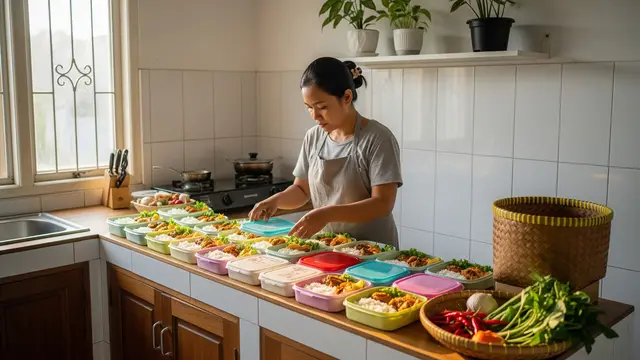 Ide Usaha untuk Ibu Rumah Tangga Model Jasa Katering Rumahan