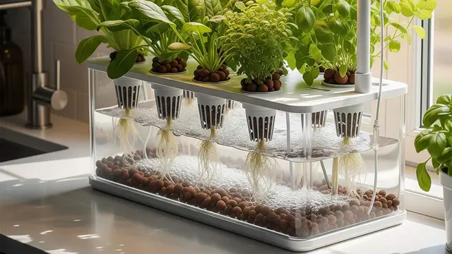 Ide Kebun Sayur Kecil di Jendela Dapur