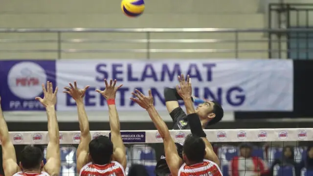 Palembang Bank SumselBabel vs Jakarta Pertamina Energi