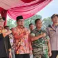 Walikota Depok, Mohammad Idris bersama Forkopimda usai mengikuti kegiatan BPN Kota Depok. (Liputan6.com/Dicky Agung Prihanto)