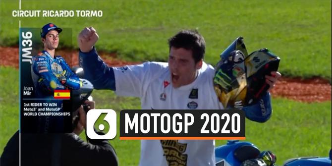 VIDEO: Pembalap Joan Mir Juara Dunia MotoGP 2020