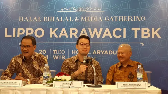 Chief Executive Officer (CEO) PT Lippo Karawaci Tbk (LPKR) John Riady menjelaskan bahwa perusahaan akan membangun 100 ribu rumah dengan nilai investasi Rp 100 triliun.