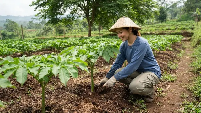 Cara Menanam Porang agar Umbinya Berkembang Besar
