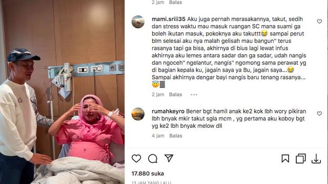 Bella Shofie Lahiran Anak Kedua, Mengaku Lebih Mellow Dibanding yang Pertama