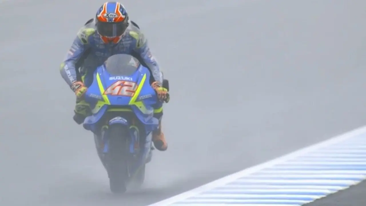 Pebalap Suzuki, Alex Rins.