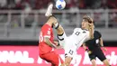 Bermain di hadapan publik sendiri, Skuad Garuda gagal mencetak satu pun gol ke gawang Lebanon pada laga uji coba terakhir jelang putaran keempat Kualifikasi Piala Dunia 2026 zona Asia grup B. (Bola.com/Abdul Aziz)