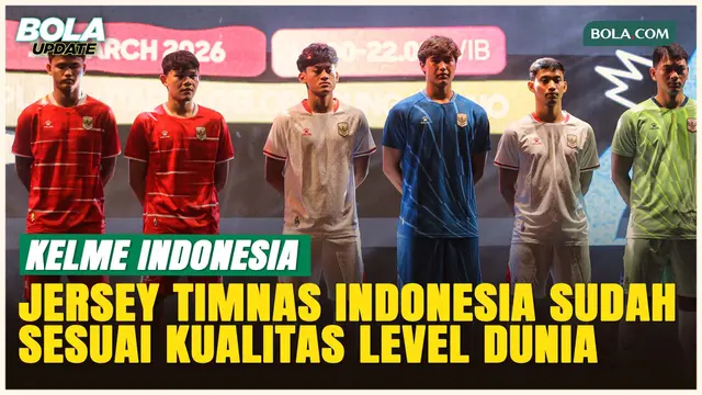 CEO Kelme Jelaskan Struktur Harga Jersey Timnas Indonesia dari Players Issue hingga Replika