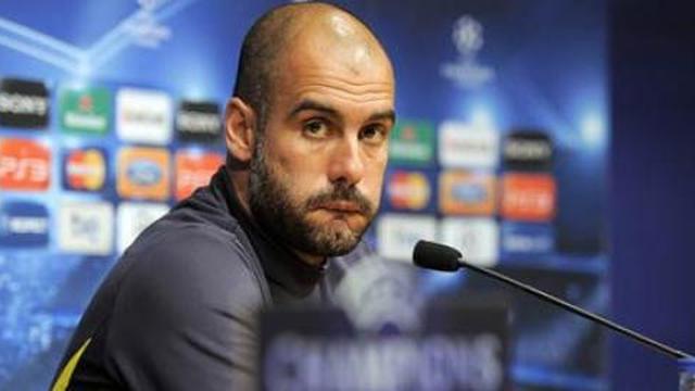 Pep Guardiola cemaskan ancaman lini depan Milan (c) AFP
