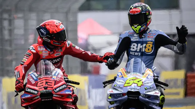 Marc Marquez dan Fermin Aldeguer