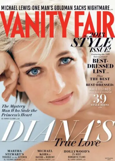 Princess Diana on Vanity Fair's September Issue