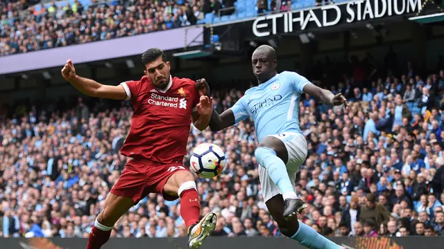 FOTO: Manchester City Permalukan Liverpool 5-0