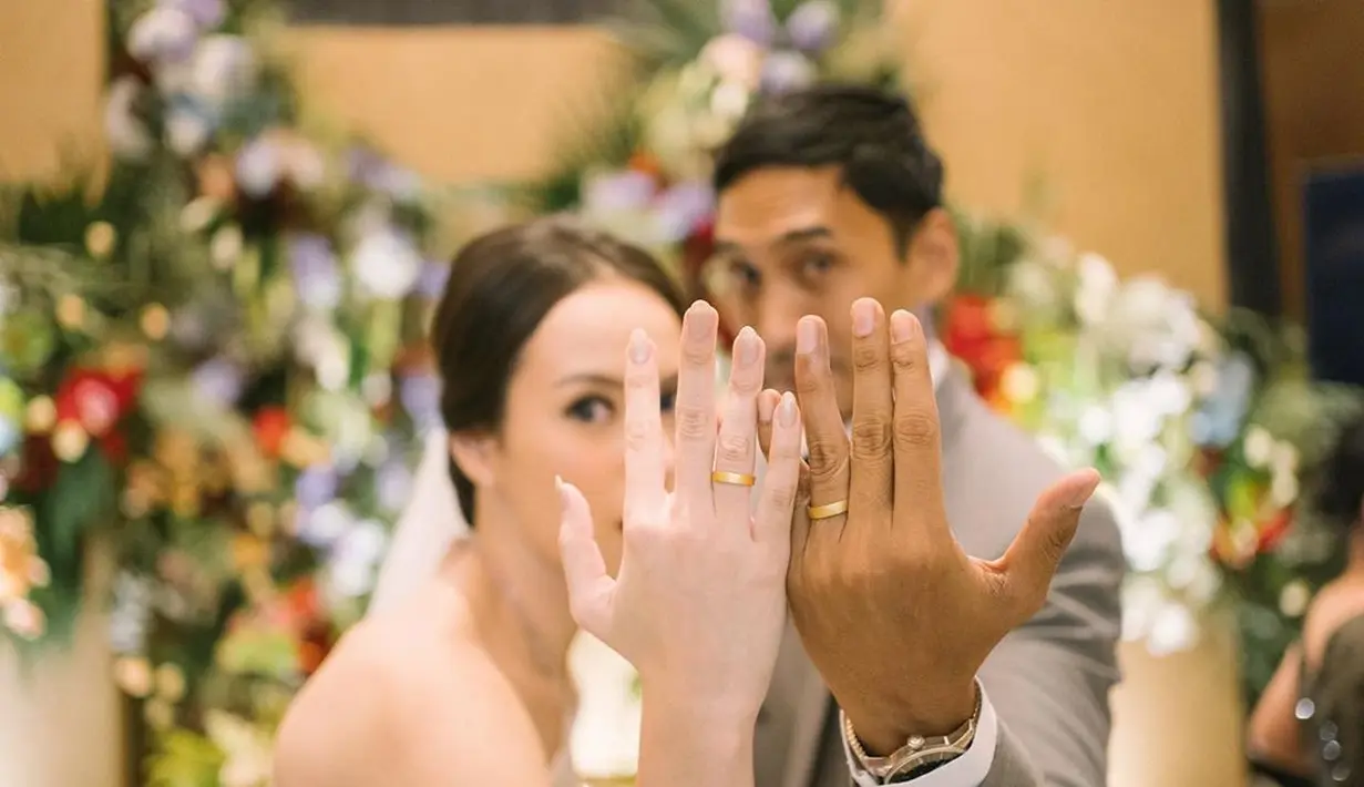 Restu Sinaga dan Vicky Monica (Instagram/vickymonica)