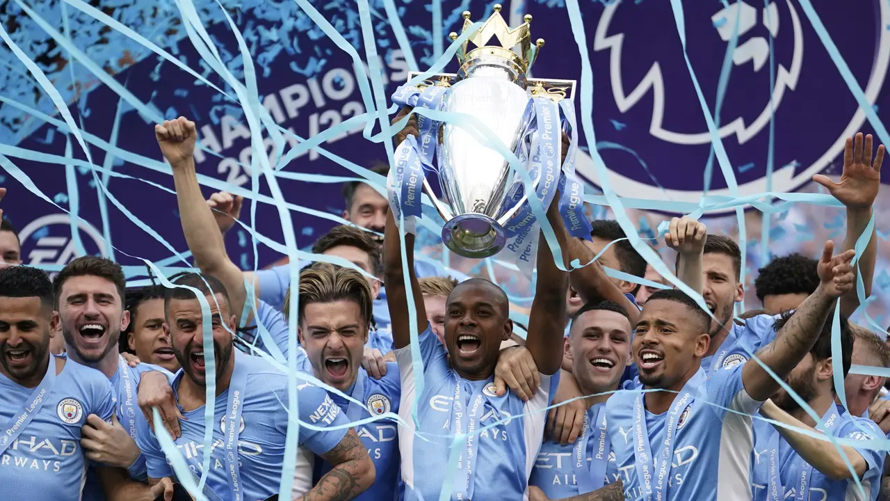 FOTO: Manchester City Juara Liga Inggris